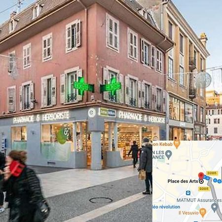 T3 Duplex Thonon Centre - Parking - Gare - Thermes 외부 사진