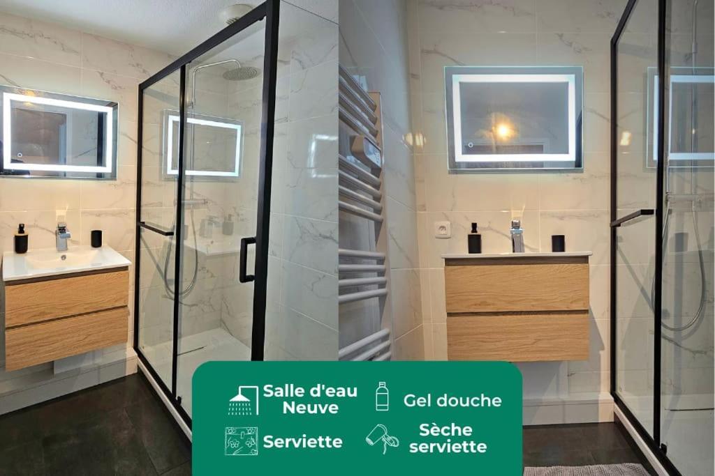 T3 Duplex Thonon Centre - Parking - Gare - Thermes 외부 사진